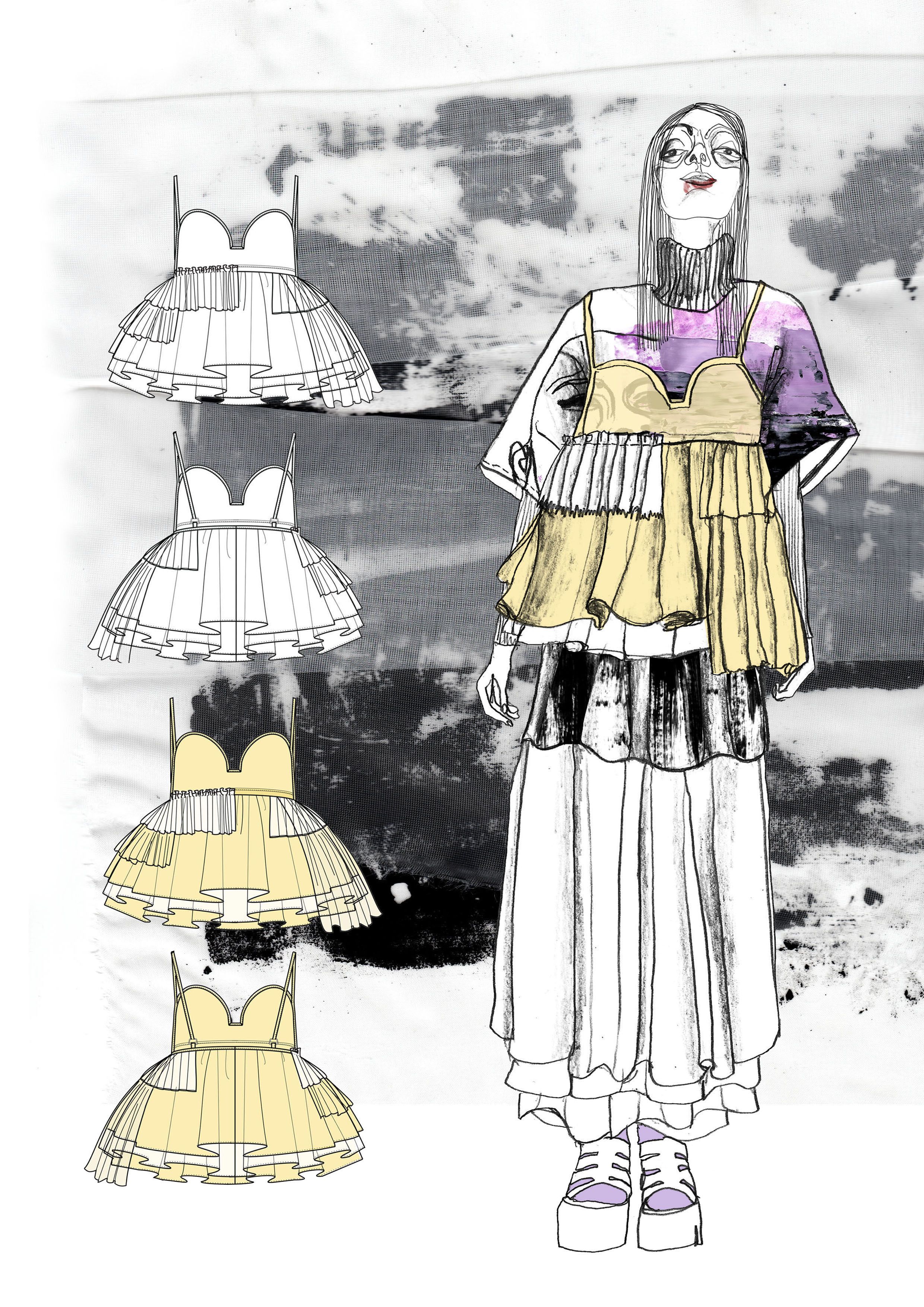 2480x3508 Fashion Sketchbook - Fashion Drawing Portfolio