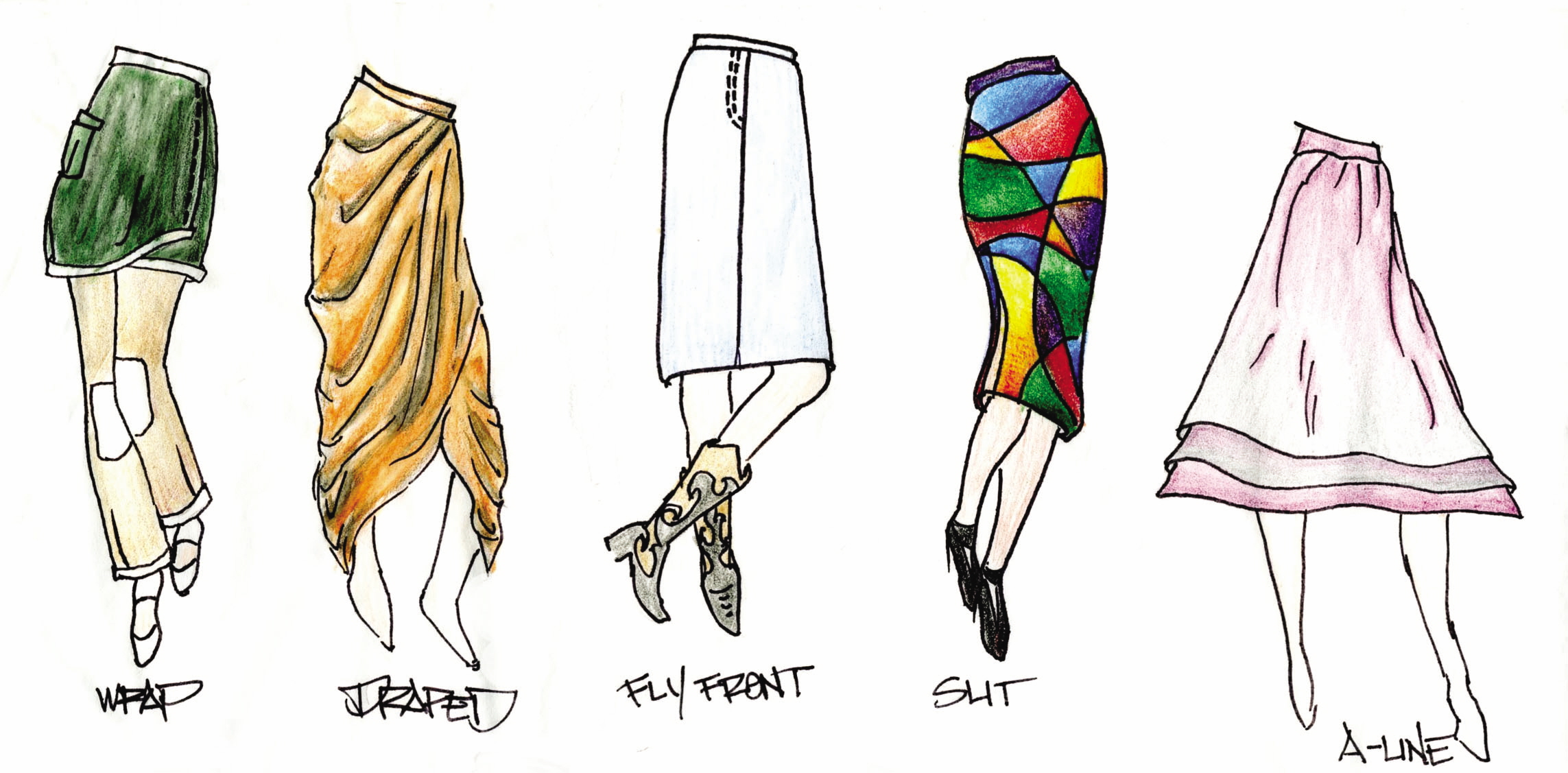 2286x1127 fashion illustration portfolio - Fashion Drawing Portfolio