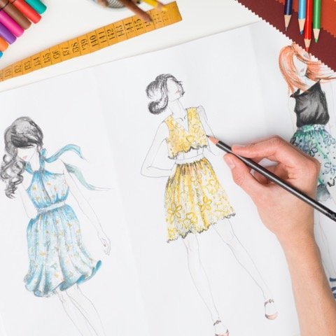 480x480 fashion drawing portfolio development for teens - Fashion Drawing Portfolio