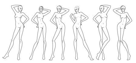 Fashion Drawing Template