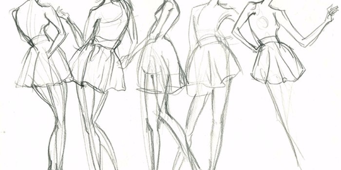 700x350 Fashion Templates - Fashion Drawing Template