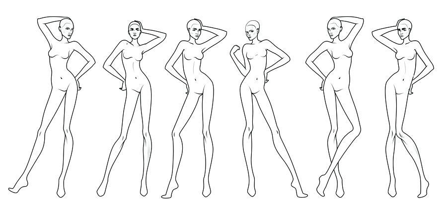 900x417 design sketch template fashion design sketch template book how - Fashion Drawing Template