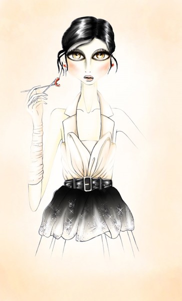 364x600 Fashion Illustration Templates - Fashion Drawing Tutorials