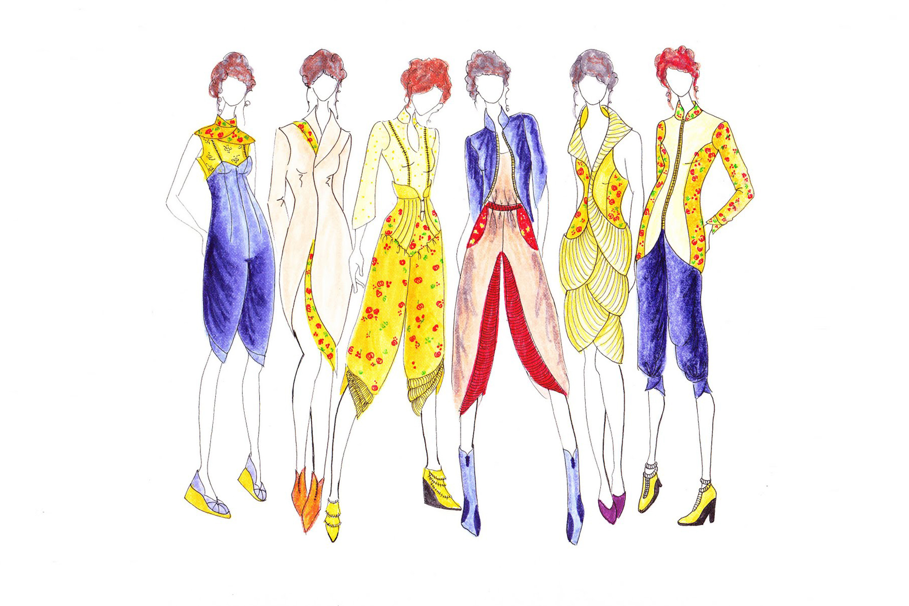3072x2048 Draw A Fashion Illustration - Fashion Figure Drawing