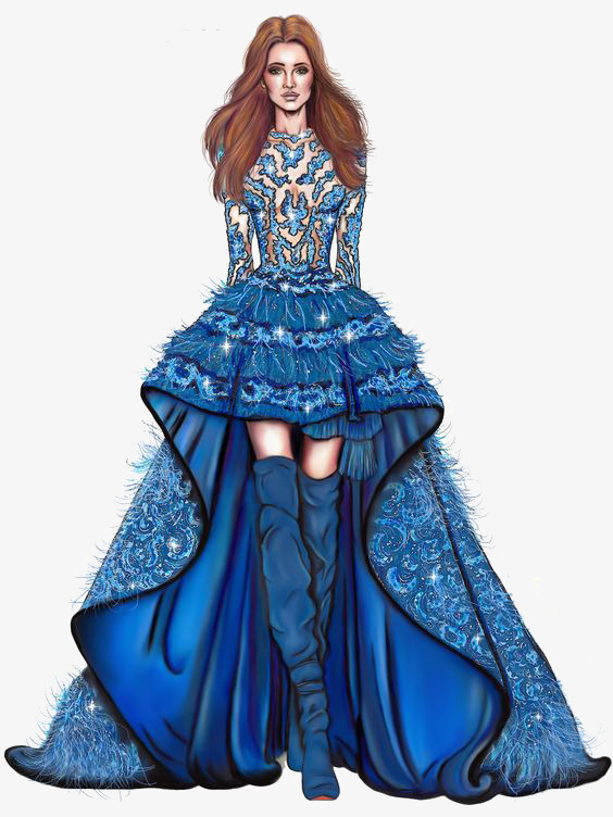 564x752 fashion girl, fashion clipart, hand painted girls, fashion female - Fashion Girl Drawing