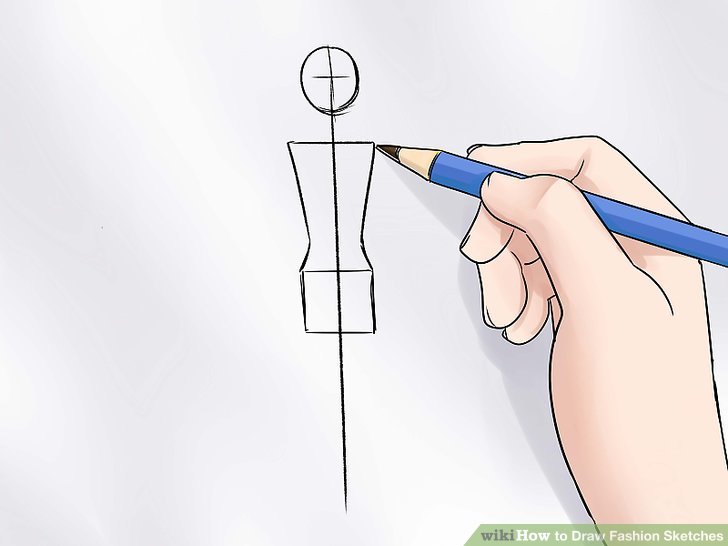 728x546 The Simplest Way To Draw Fashion Sketches - Fashion Manikin Drawing