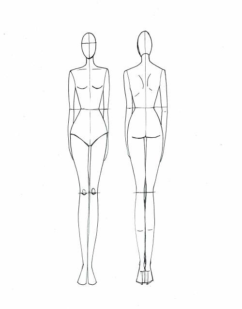 Fashion Mannequin Drawing at Explore collection of