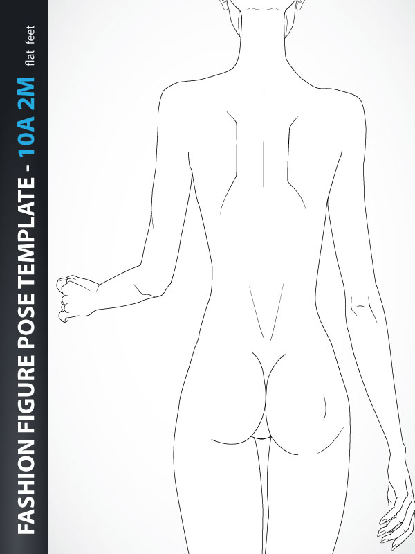 600x800 Fashion Design Drawing - Fashion Model Figure Drawing