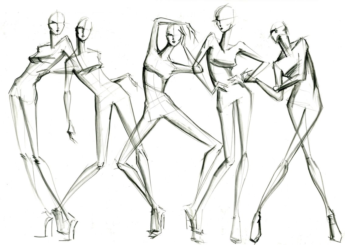 1136x808 Fashion Poses Drawing - Fashion Poses Drawing