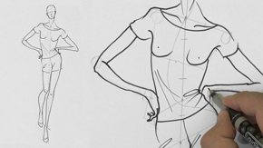290x163 Fashion Art How To Videos - Fashion Poses Drawing