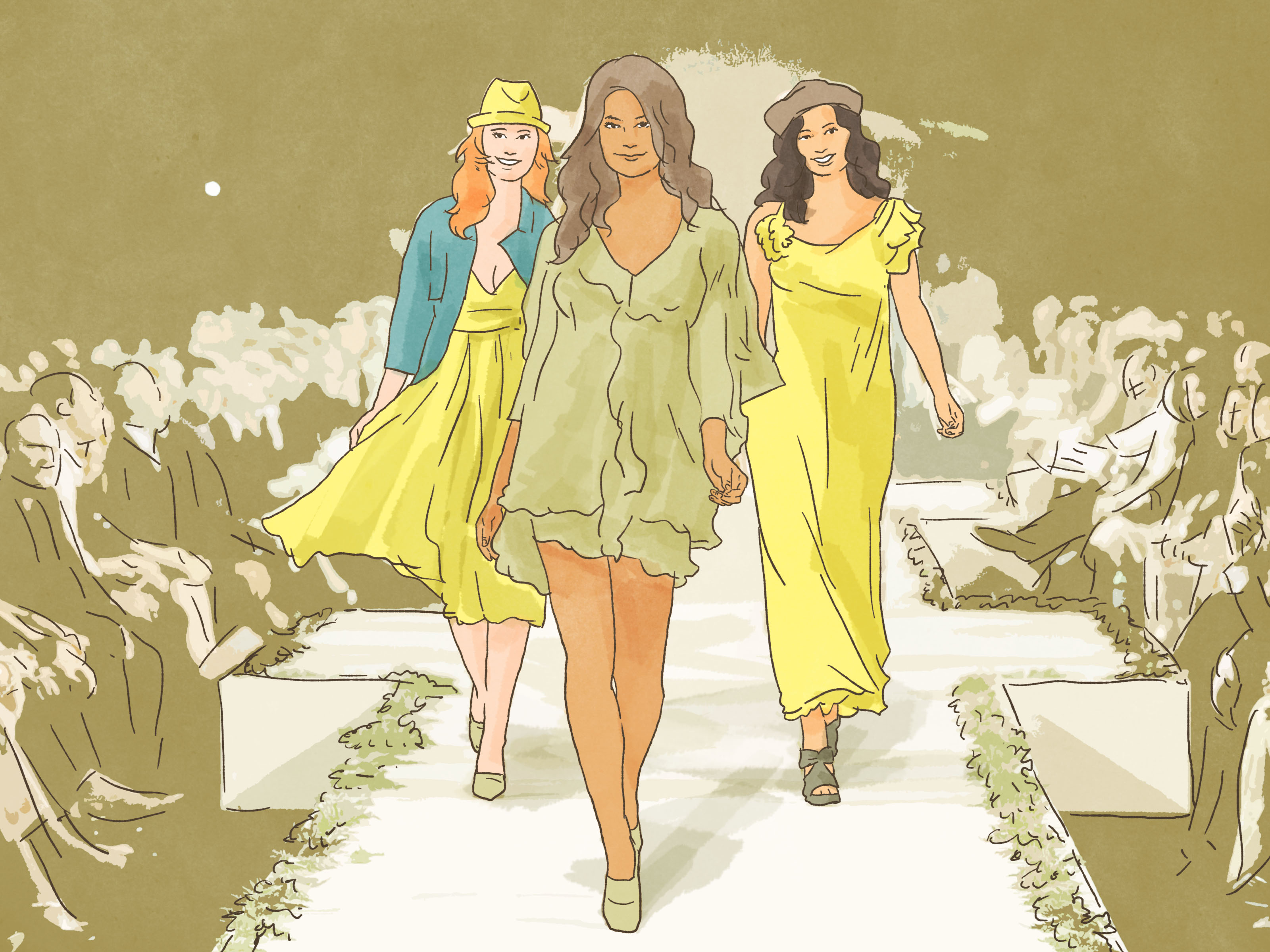 3200x2400 how to coordinate a fashion show steps - Fashion Runway Drawing