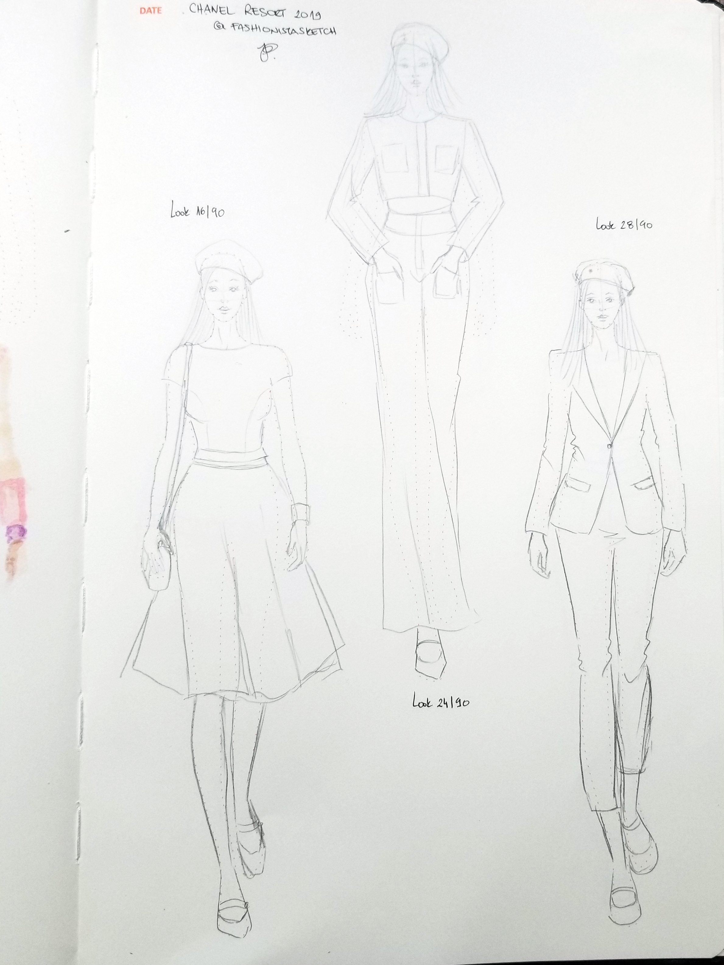 2378x3171 how to illustrate fashion week runway looks - Fashion Runway Drawing