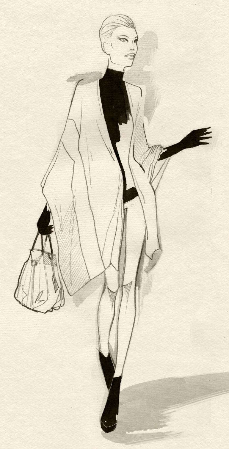 770x1510 Fashion Show Drawing - Fashion Show Drawing