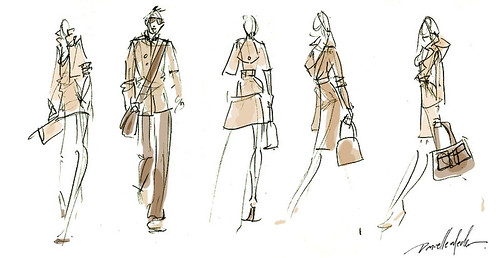 499x258 Fashion Week Sketchbook Excerpt Final Fashion - Fashion Show Drawing