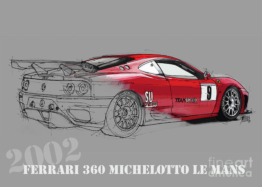 900x642 Fast Car Drawings Fine Art America - Fast Car Drawing