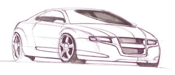600x260 How To Draw Cars Fast And Easy Art - Fast Car Drawing