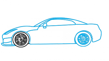 382x215 Collection Of Free Drawing Cars Fast Car Download On Ui Ex - Fast Car Drawing