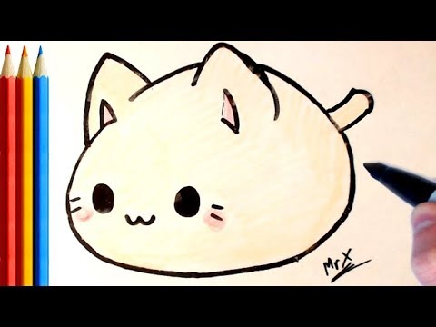 480x360 How To Draw A Fat Cat - Fat Cat Drawing