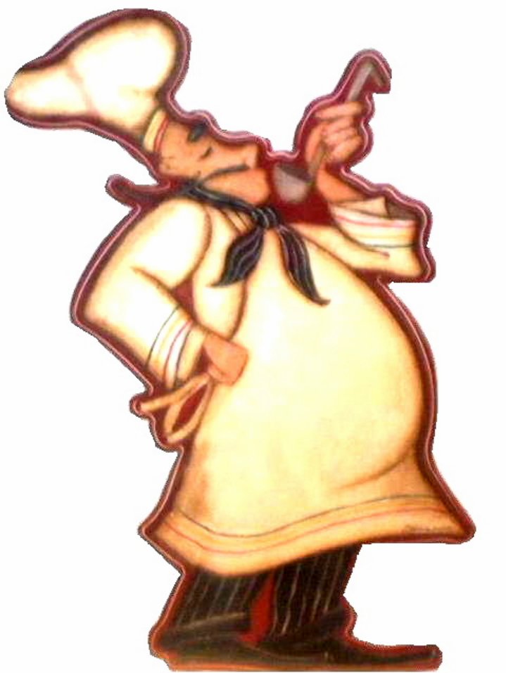 719x957 Fat Chef Chalk Board Word Decals Combo Kitchen Decor - Fat Chef Drawing