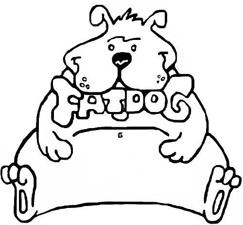 500x462 Random Adventures Of Fat Dog - Fat Dog Drawing