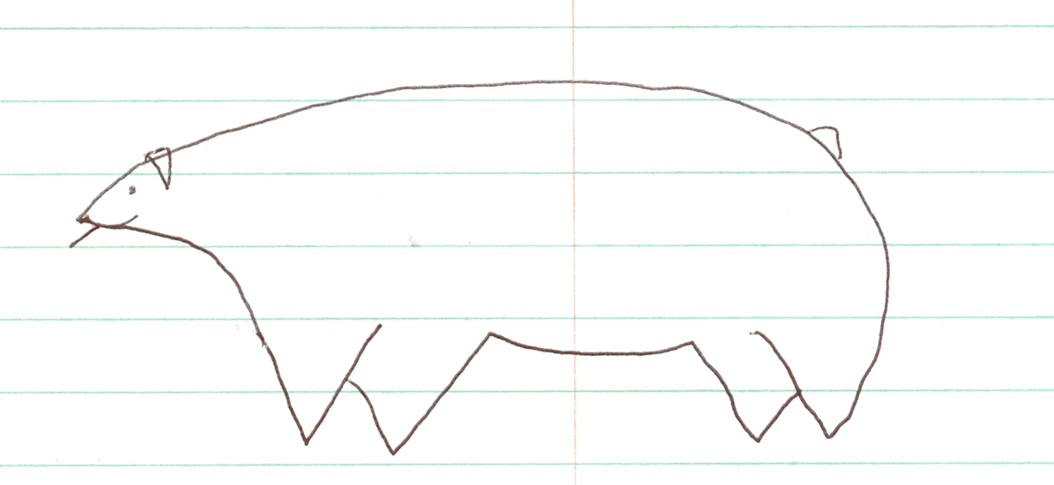 1492x687 back of the cereal box fat dog is fat - Fat Dog Drawing