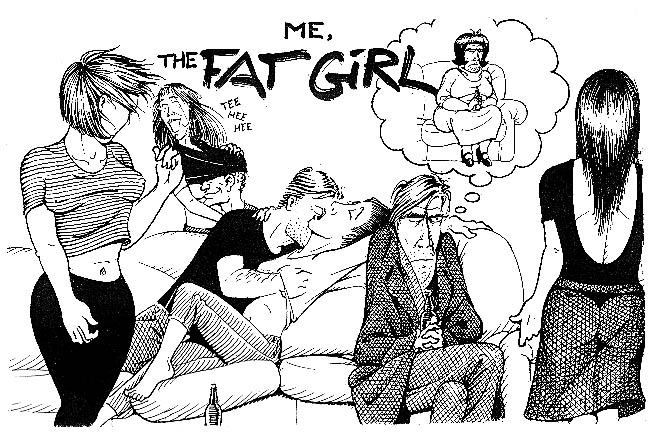 654x440 The Pain - Fat Girl Drawing