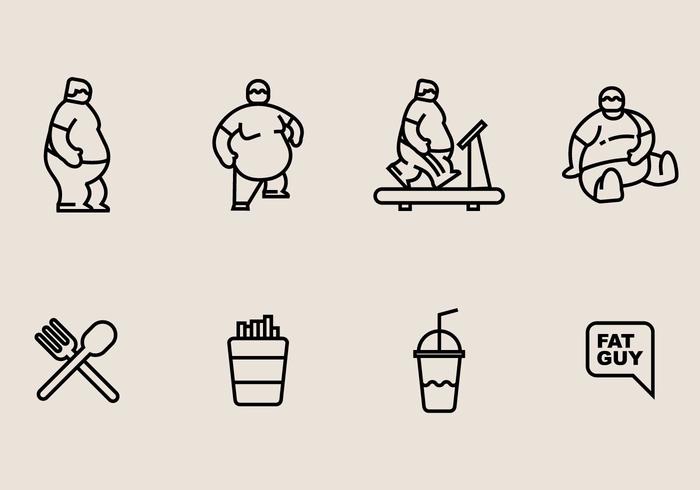 700x490 Fat Guy Icons - Fat Guy Drawing