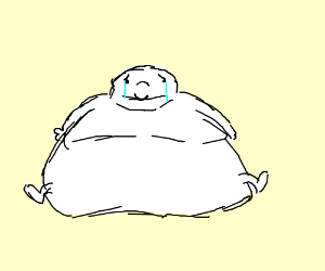 300x250 Sad Fat Guy Drawing - Fat Guy Drawing
