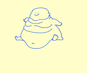 300x250 Fat Guy Drawing - Fat Guy Drawing