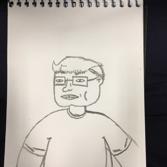 640x640 drawing of a fat guy, food drinks, beverages on carousell - Fat Guy Drawing