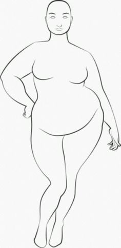 236x484 Best Ketch Illustration Fat Girl Images In Fashion - Fat Lady Drawing
