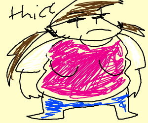 300x250 Fat Lady Drawing - Fat Lady Drawing
