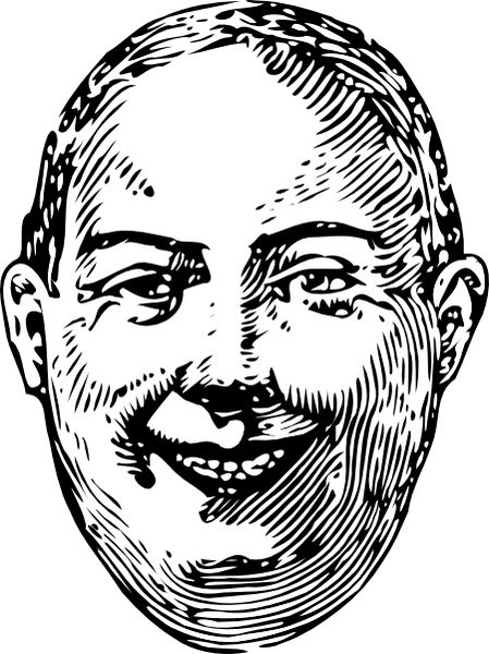 449x600 Fat Man Clip Art Free Vector In Open Office Drawing - Fat Man Drawing