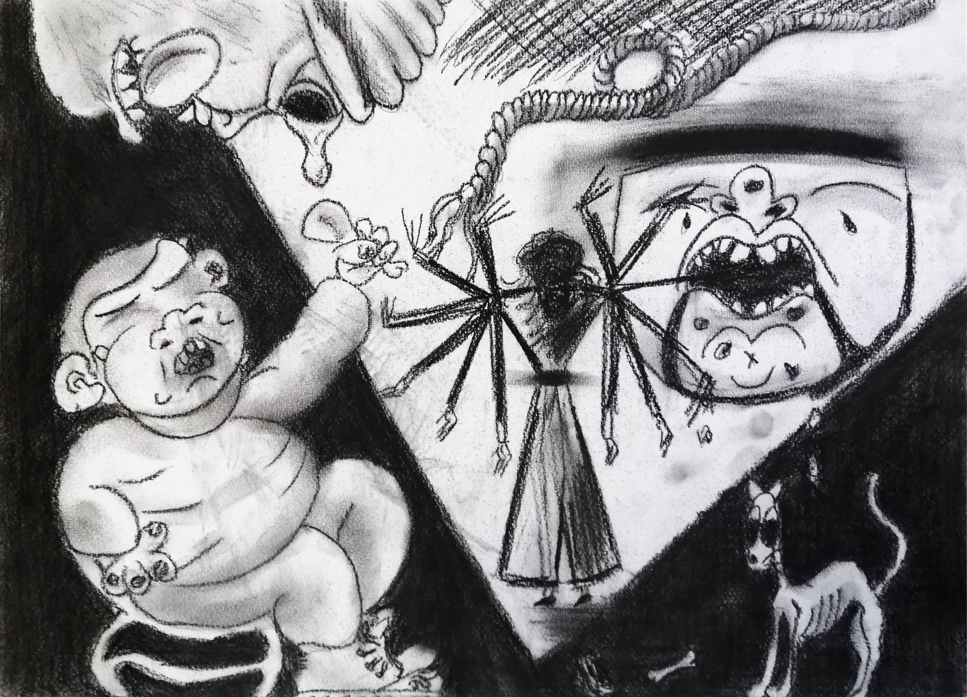 1920x1384 Fat Man Drawing - Fat Man Drawing