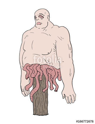 383x500 murder fat man draw stock image and royalty free vector - Fat Man Drawing