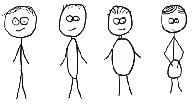 400x215 how to draw a fat stick man - Fat People Drawing