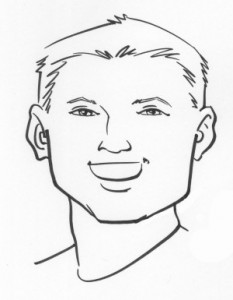 233x300 Caricature - Fat People Drawing