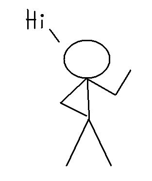 313x373 How To Draw A Fat Person Stick Figure - Fat Person Drawing