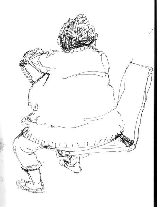 Fat Woman Drawing at PaintingValley.com | Explore collection of Fat