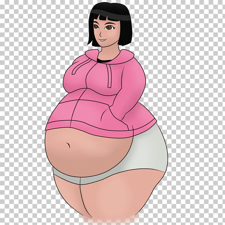 728x728 weight gain adipose tissue fat drawing abdomen, chubby girl png - Fat Woman Drawing