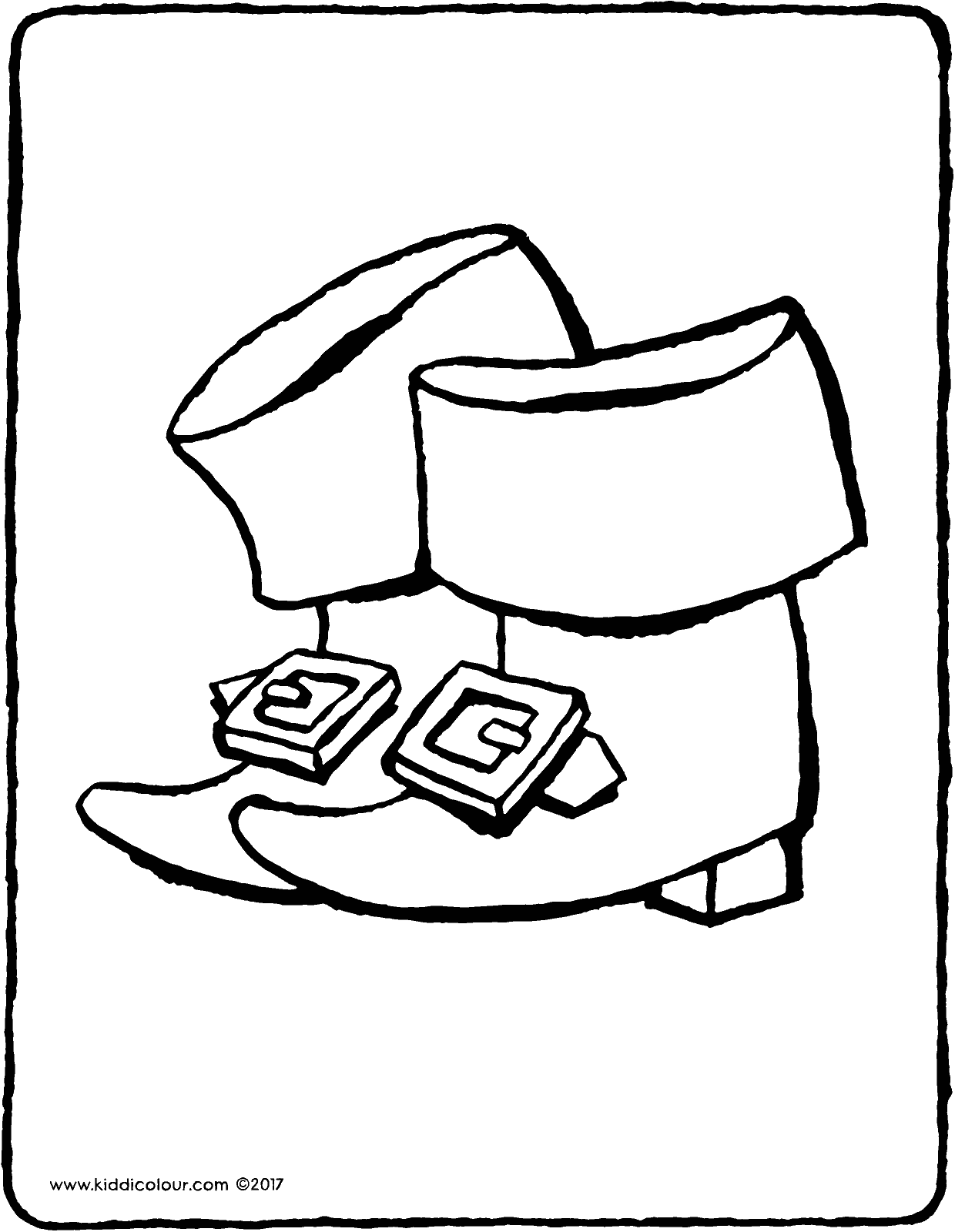 1240x1600 Father Christmas' Boots - Father Christmas Drawing