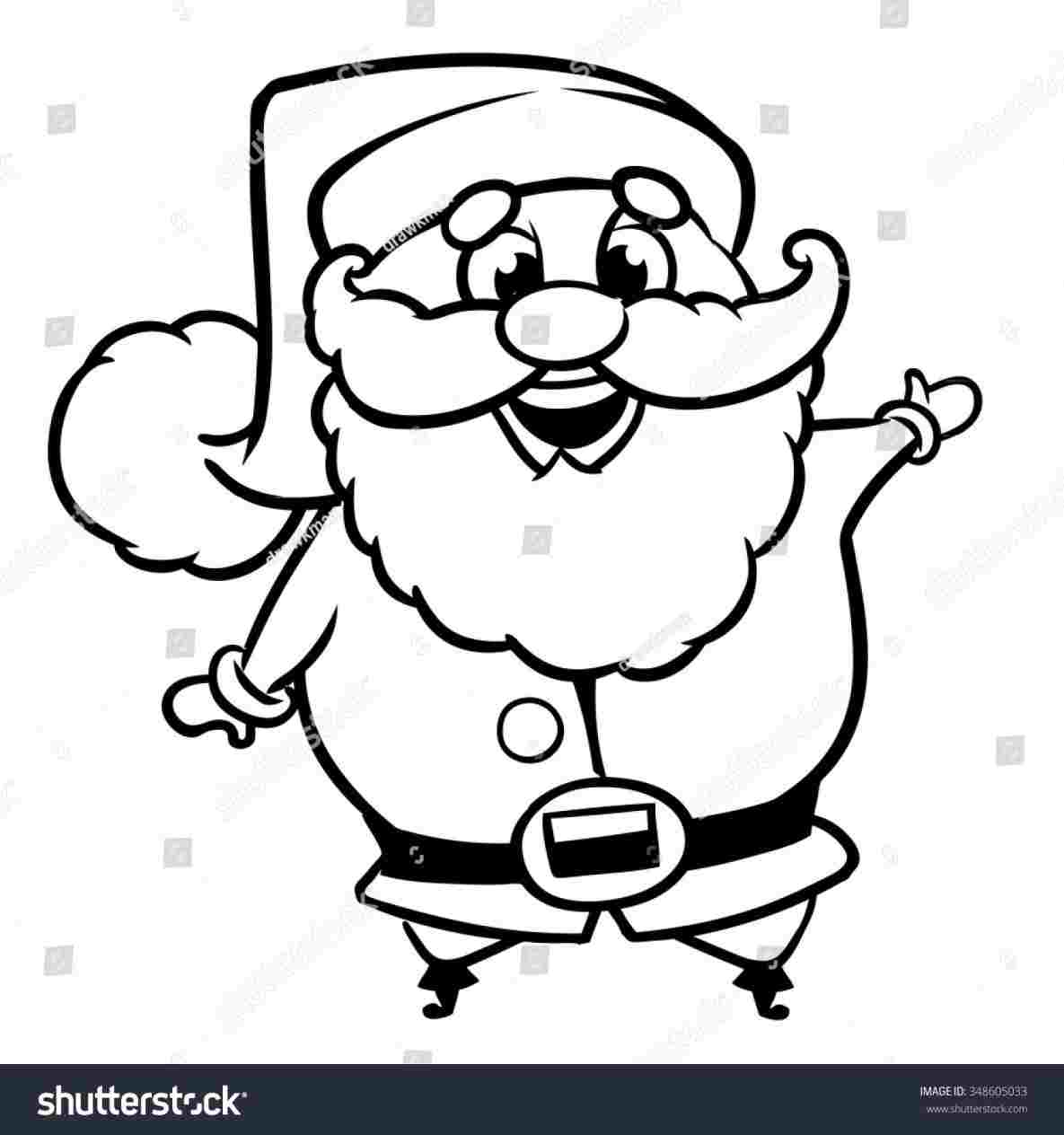 1185x1264 Sketch Father Christmas Drawings Download Clip Art - Father Christmas Drawing