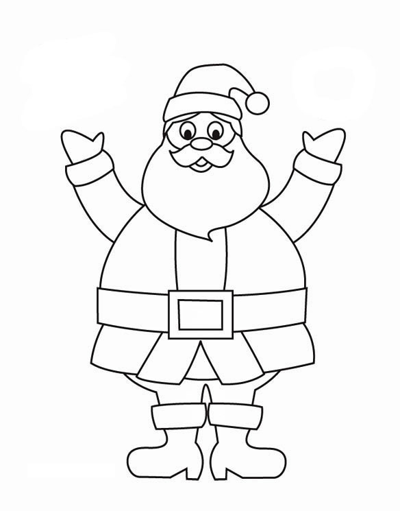 Father Christmas Drawing at PaintingValley.com | Explore collection of ...