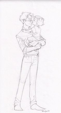 236x438 i saw the cutest dad walking with his little daughter the other - Father Drawing