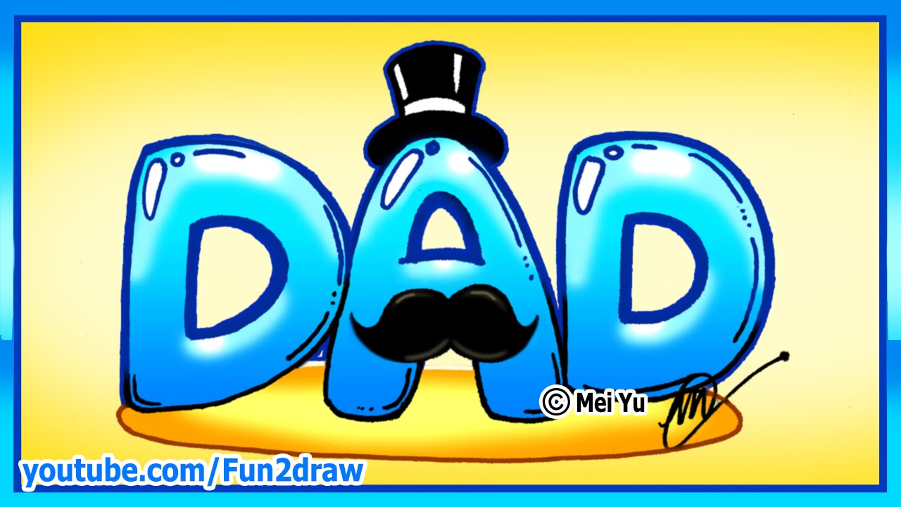 1280x720 How To Draw Perfect Father's Day Gift - Fathers Day Drawings