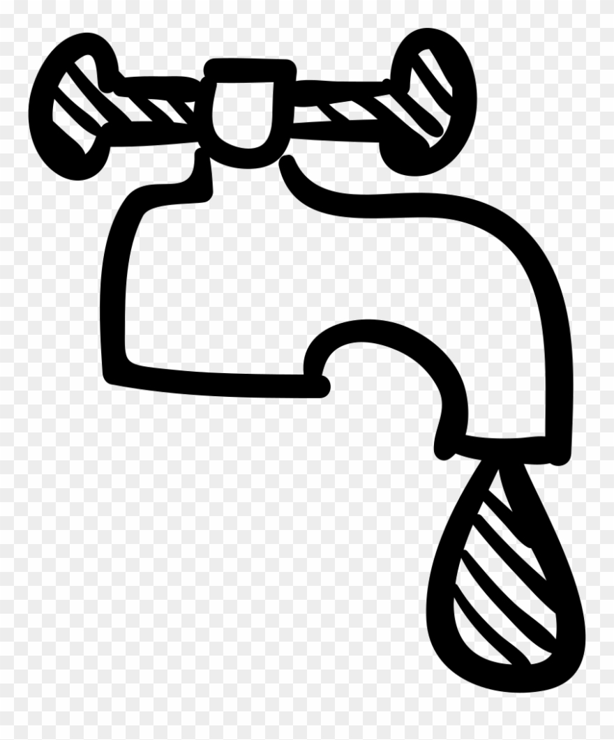 880x1061 wash drawing faucet - Faucet Drawing