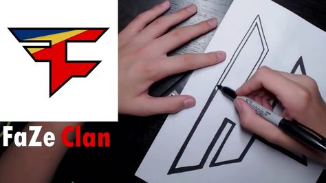 474x266 Drawing The Faze Logo Insaine - Faze Logo Drawing