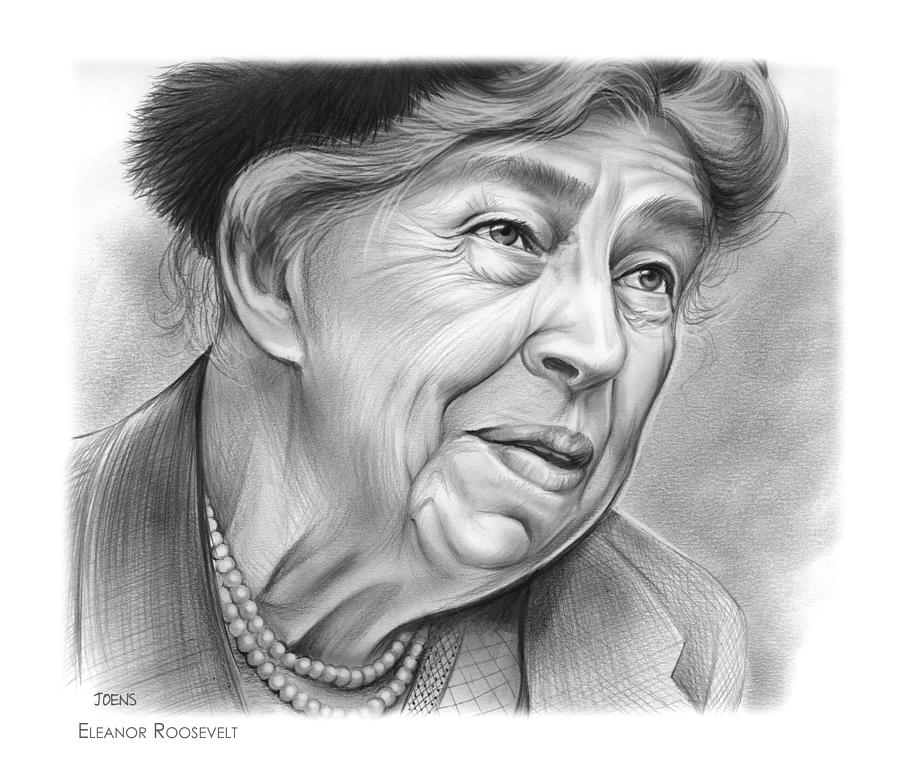 900x773 eleanor roosevelt drawing - Fdr Drawing