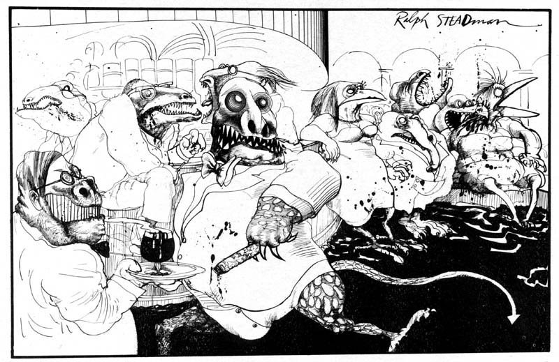 800x519 The Gonzo Artist Behind Ralph Steadman's Most Famous Work - Fear And Loathing Drawings