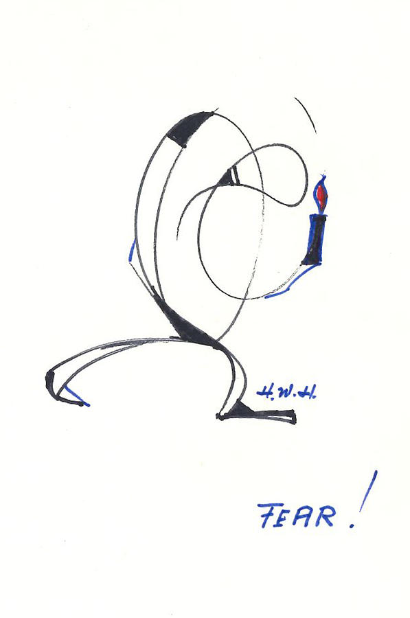 597x900 fear drawing - Fear Drawing